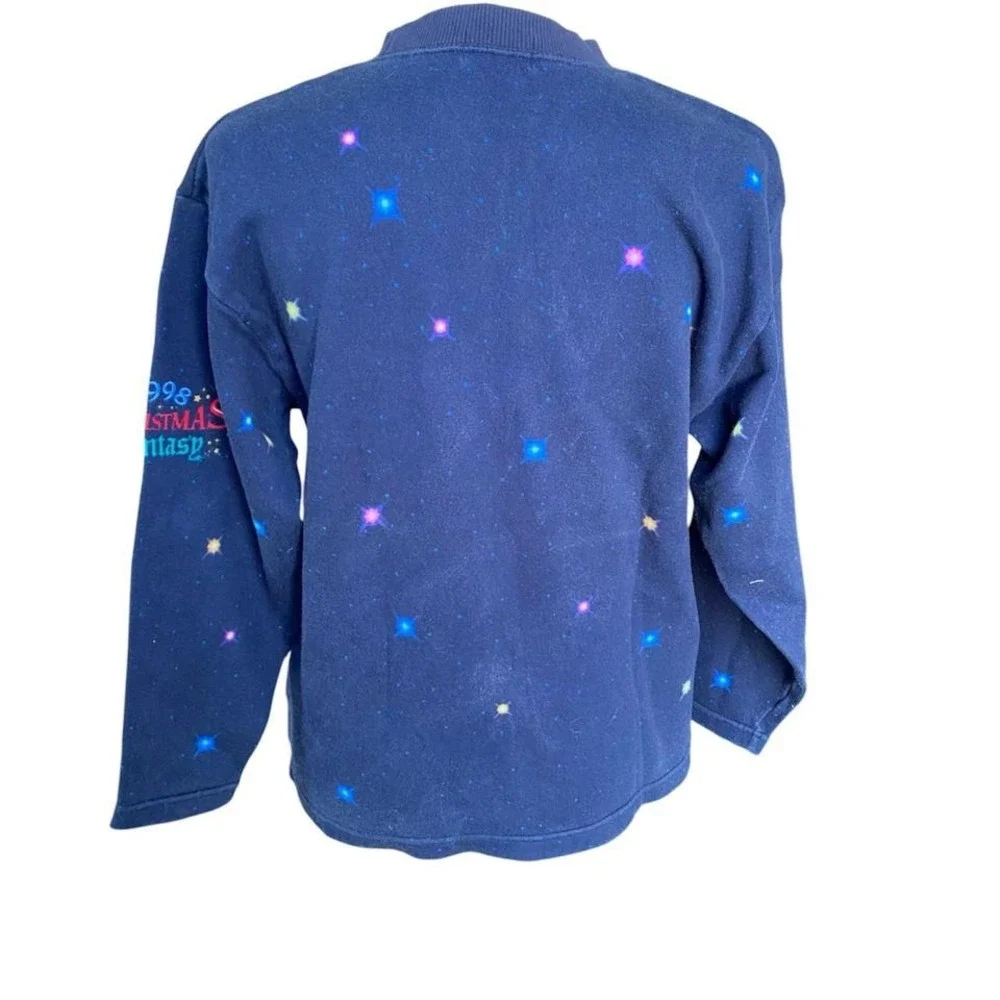 Vintage Tokyo Disneyland‎ 1998 Christmas fantasy sweatshirt